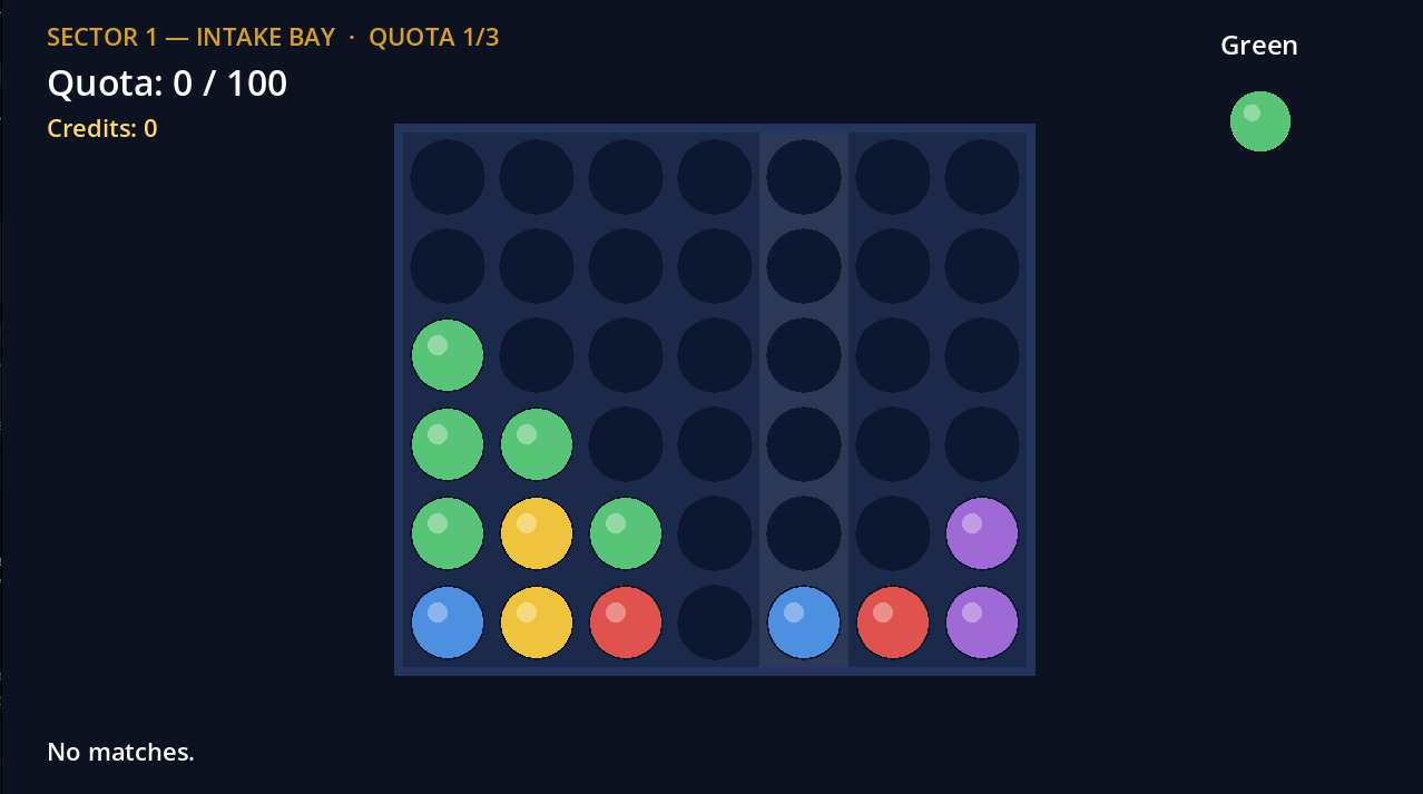 Fourfall screenshot